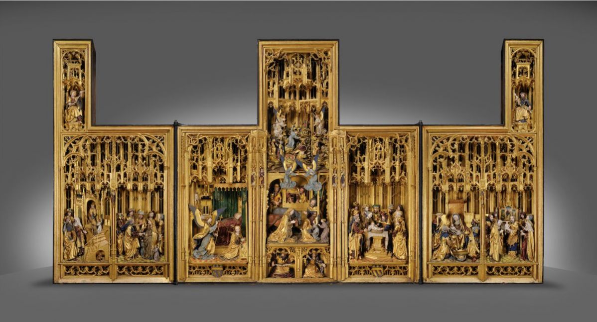 Musée de la Ville de Bruxelles – Retable de Saluces, ca. 1500-1510.